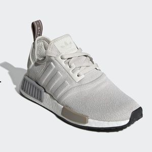 Adidas NMD R1 shoes in Raw White